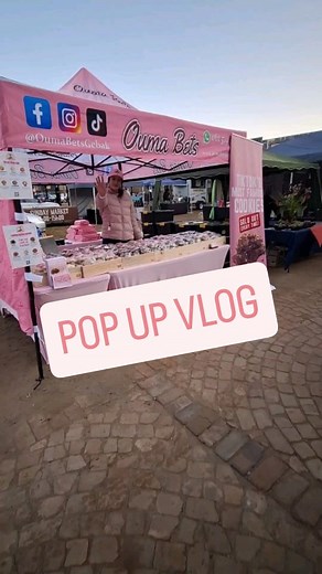 POP UP Vlog 🍪🫶 Thank you so much!! 🥹🥹 #customer #cookiesoftiktok #cookiessa #cookies #popupbakery #popup #cookieempire #oumabetsgebak #popupshop #vlog #orders #business #smallbusiness #supportlocal | Ouma Bets Gebak