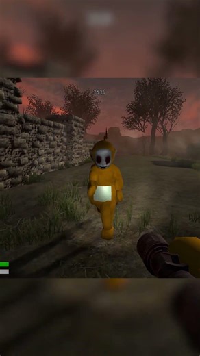 Po (P3), Laa Laa (P1) & Laa Laa (P2) in Slendytubbies: 3 Lost And Found 2.0 #shorts #slendytubbies