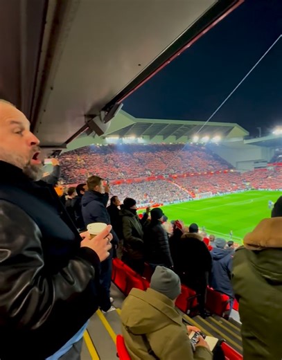 Alfie Boe on Instagram: "Great week for LFC, always an honour to be at Anfield ♥️🎶"