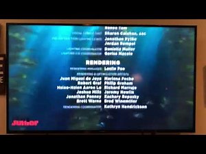 Finding Dory credits