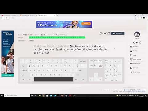 How to type faster - How to avoid backspace -Typing practice on keybr.com