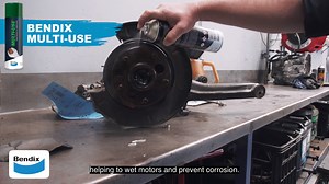 Bendix Multi-Use is a heavy duty water dispersant designed to displace moisture and assist in lubricating, it is fast acting and protects against corrosion. Multi-Use also stops squeaks and loosens rusted parts. Available from all good stockists! | Bendix Workshop