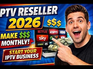 “Best IPTV Reseller Program 2026 – Start Your IPTV Business & Make Money Fast!”