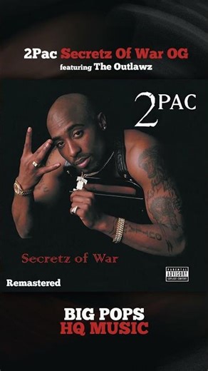 2Pac - Secretz Of War OG 1995 (feat. The Outlawz) REMASTERED #2pac #makaveli #deathrowrecords