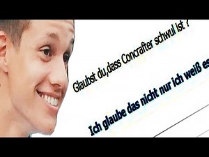 CONCRAFTER SCHWUL ? - Cleverbot Lets play - Deutsch German - facecam
