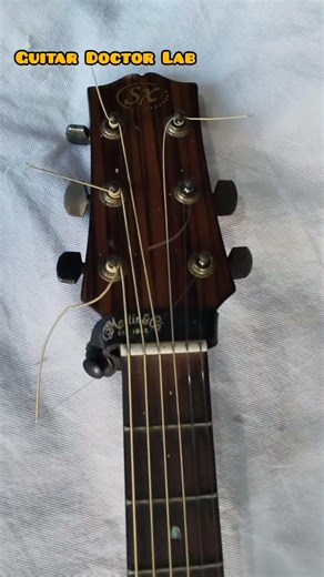 Acoustic Guitar Neck Repairing Video