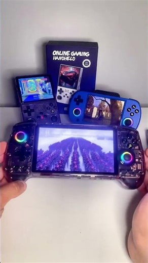 👉 Lien en bio pour commander la RG557 🎮 Console rétro portable Anbernic AMOLED