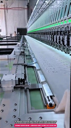 Automatic Quilting Machine – Computerized Fabric Stitching 3000 Stitches/Min