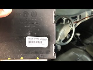 2001 Chevy Impala Bcm Programming