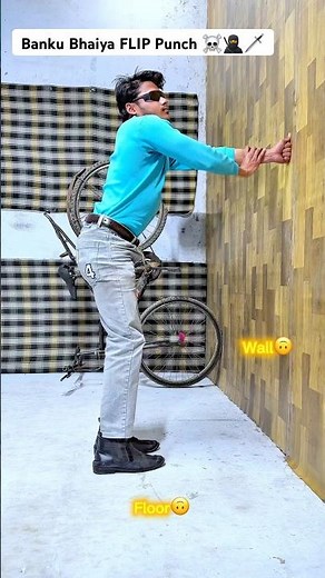 Banku Bhaiya FLIP Punch ☠️🥷🗡️ #shorts #bankubhaiya #ashortaday