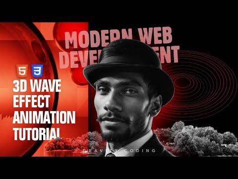 👀 Dive into 3D Waves with Modern Web Development | Gravity Coding | HTML and CSS