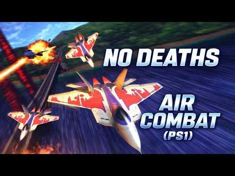 Air Combat (PS1) – Full Game No Deaths | All Missions Perfect Run
