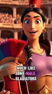 Did You Know? Ancient Rome had female gladiators called Gladiatrix