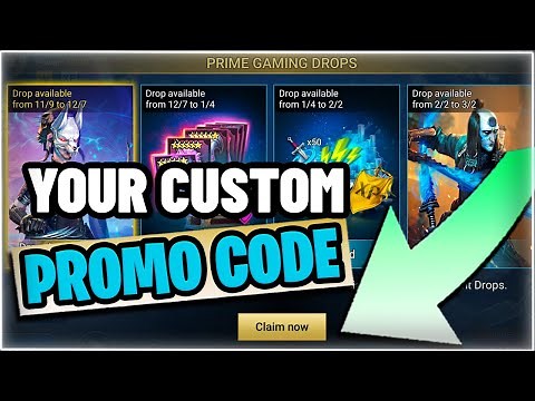 Quick How to CLAIM your Custom PROMO CODE! | RAID Shadow Legends