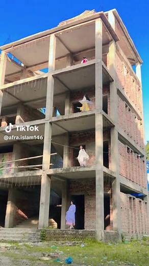 Balcony Scene with Women in White and Yellow Dresses