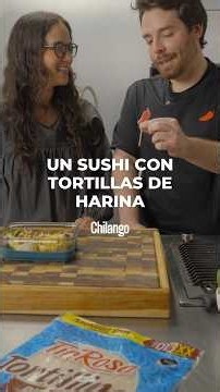 Sushi con Tortillinas Burritos Tía Rosa