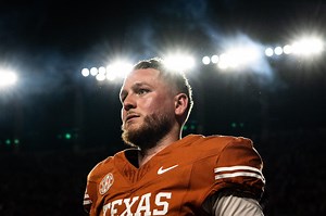 IN PHOTOS: NFL-Bound Quinn Ewers’ Girlfriend Madelyne Barnes Captures Heartwarming Moment as Texas QB Plays His Last Home Game