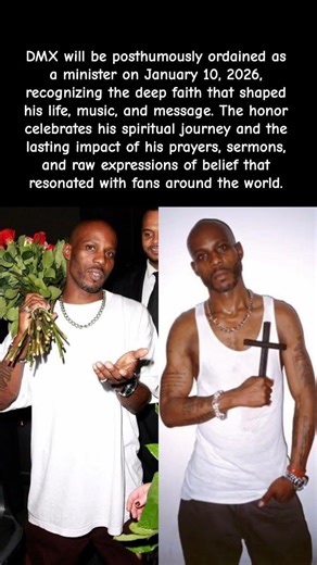 DMX Is Being Ordained as a Minister After His Passing — His Faith Lives On! #dmx #shorts #viralvideo