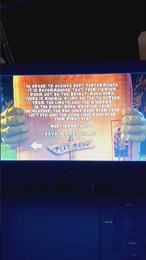 Shrek 3-D 2004 DVD Menu Walkthrough