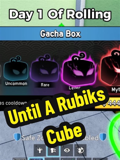 Day 1 of rolling until I get a Rubik's Cube... 🧩 Somehow I rolled Creation, which is basically the closest thing I'll ever get. 😭 Oh... and something happened halfway through the video that I definitely wasn't expecting. 💀 Follow for Day 2! #BloxFruits #Roblox #Gaming #Funny #BloxFruitsShorts #Meme #FYP #FruitRoll #Viral