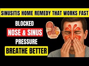 Sinusitis Home Remedy – Clear Your Sinuses Naturally in 15 Minutes!