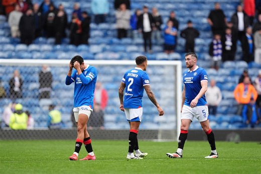 Furious fans turn on Russell Martin as Hearts continue Rangers’ misery