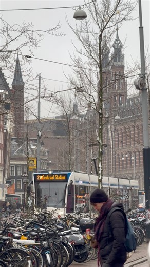 Dam Square, Amsterdam, where trams move through centuries of history. Original sound. Real city energy 📍 Amsterdam 🚋 Trams • Streets • Everyday life 🎥 Cinematic quiet minimalism ✨ Calm • Real • European city vibes #Amsterdam #DamSquare #TravelReels #StreetVibes #EuropeTravel | Sheheryar Khan
