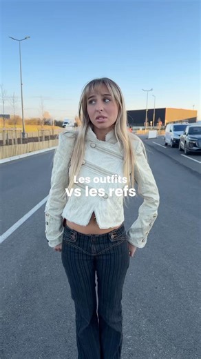 Outfits vs Refs #fashion #parisstyle #ootdguide #outfit