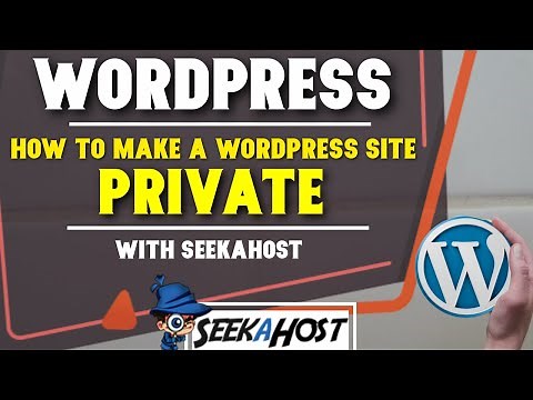 How to Make WordPress Site Private
