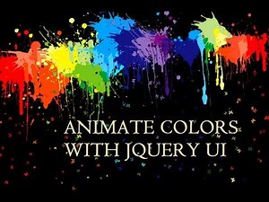 Using JQuery UI to Animate Colors