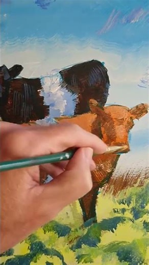 Belted galloway painting part 20