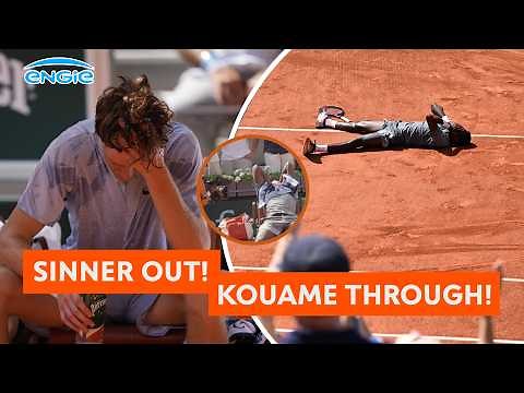 Sinner OUT Kouame HEROIC! INCREDIBLE DRAMA | From Paris with Clay by Engie | Roland-Garros 2026