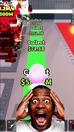 100T Challenge in Steal a Brainrot #stealabrainrot #roblox #shorts