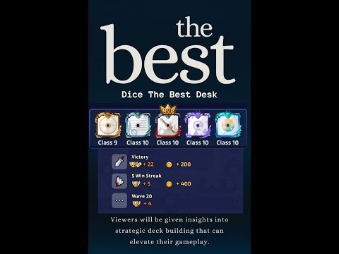 Random Dice PvP Battle Mode Best Desk TIMEWINDER, REVERSE, FORGING, GROWTH, BUBLE #02