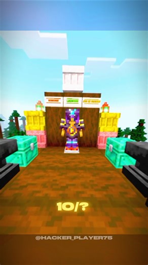 Fire God Armour 😱 minecraft