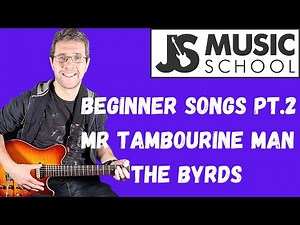 The Byrds - Mr Tambourine Man guitar lesson