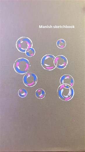 Manish Sketchbook on Instagram: "how to make bubble 🫧 #manishsketchbook #reelitfeelit #reels #reelkarofeelkaro #instagram #india #artlovers #reel #bubble #artistoninstagram #artistsupport"