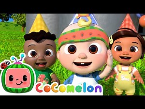 JJ's Birthday on the Farm | Cocomelon and Little Angel Nursery Rhymes
