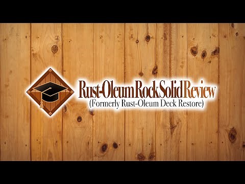 Rust-Oleum Rock Solid Review | DeckStainHelp com