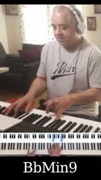 We are practicing the VI-II chord movement with A-form voicings. - We are learning piano 🎷 🎹 🎺 #s...