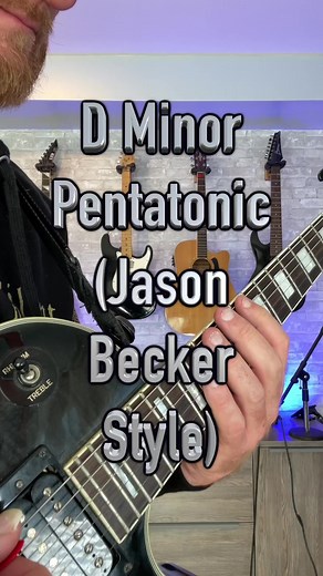 77K views · 1.3K reactions | D Minor Pentatonic (Jason Becker Style) #guitar #guitarplayer #guitarlessons #guitarteacher #learnguitar #electricguitar #playguitar #howtoplayguitar #jasonbecker #pentatonic | Guitar Essentials | Facebook