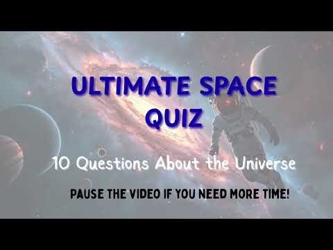 Ultimate Space Quiz 🌌 | Can You Score 10/10?