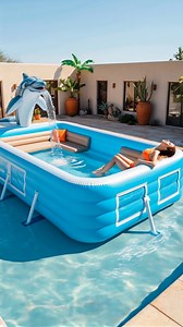 910K views · 6.8K reactions | These inflatable sea creature shower pools are too cool! | Creative Design Ideas | Facebook