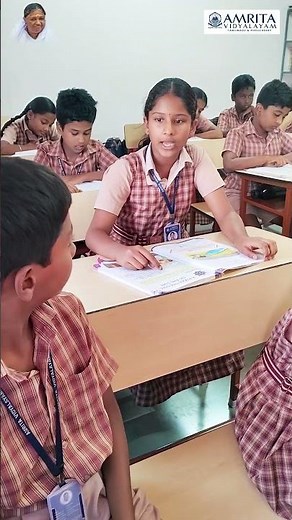 When Students Share, Everyone Learns | Sharing Books, Spreading Kindness | Amrita Vidyalayam#shorts