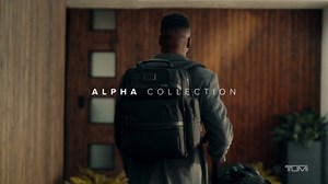 TUMI - Alpha Compact 4 Wheeled Brief - Rolling Carry On Briefcase. Laptop Bag for Commuting and Travel - Black