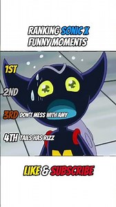Ranking Sonic X Funny Moments