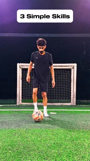 123K views · 43K reactions | Three simple skills that make you look like a pro! ⚽️ . . #football #soccer #footballskills #tutorial #reels #instagram | Satish Saroj | Facebook