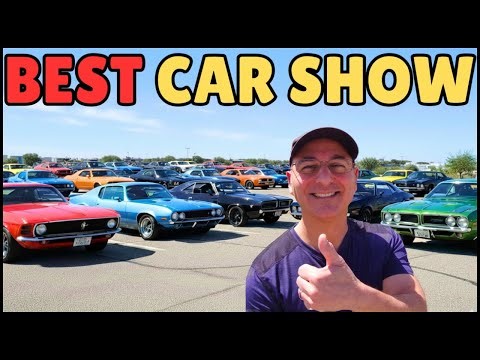 BEST Muscle Car & Antique Car Show Ever