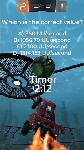 Can You Solve Rocket League Speed with Calculus?