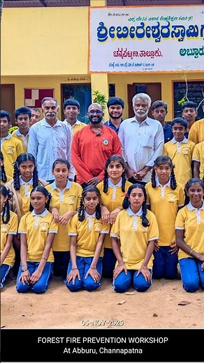 What causes forest fires? Can we stop them? Students found out — together we can make a difference!